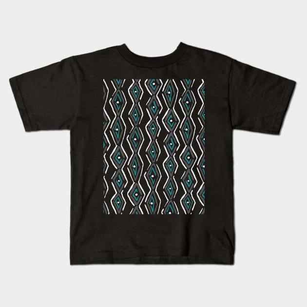 PSYCHEDELIC COLLECTION NUMBER 8 Kids T-Shirt by SERENDIPITEE
